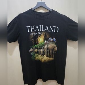 Thailand Jungle Tour Large T-Shirt Vintage Style